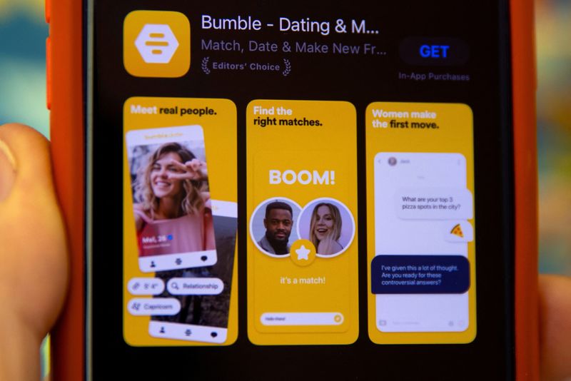 منابع می گویند که اپلیکیشن دوستیابی انحصاری Bumble به بررسی فروش می پردازد