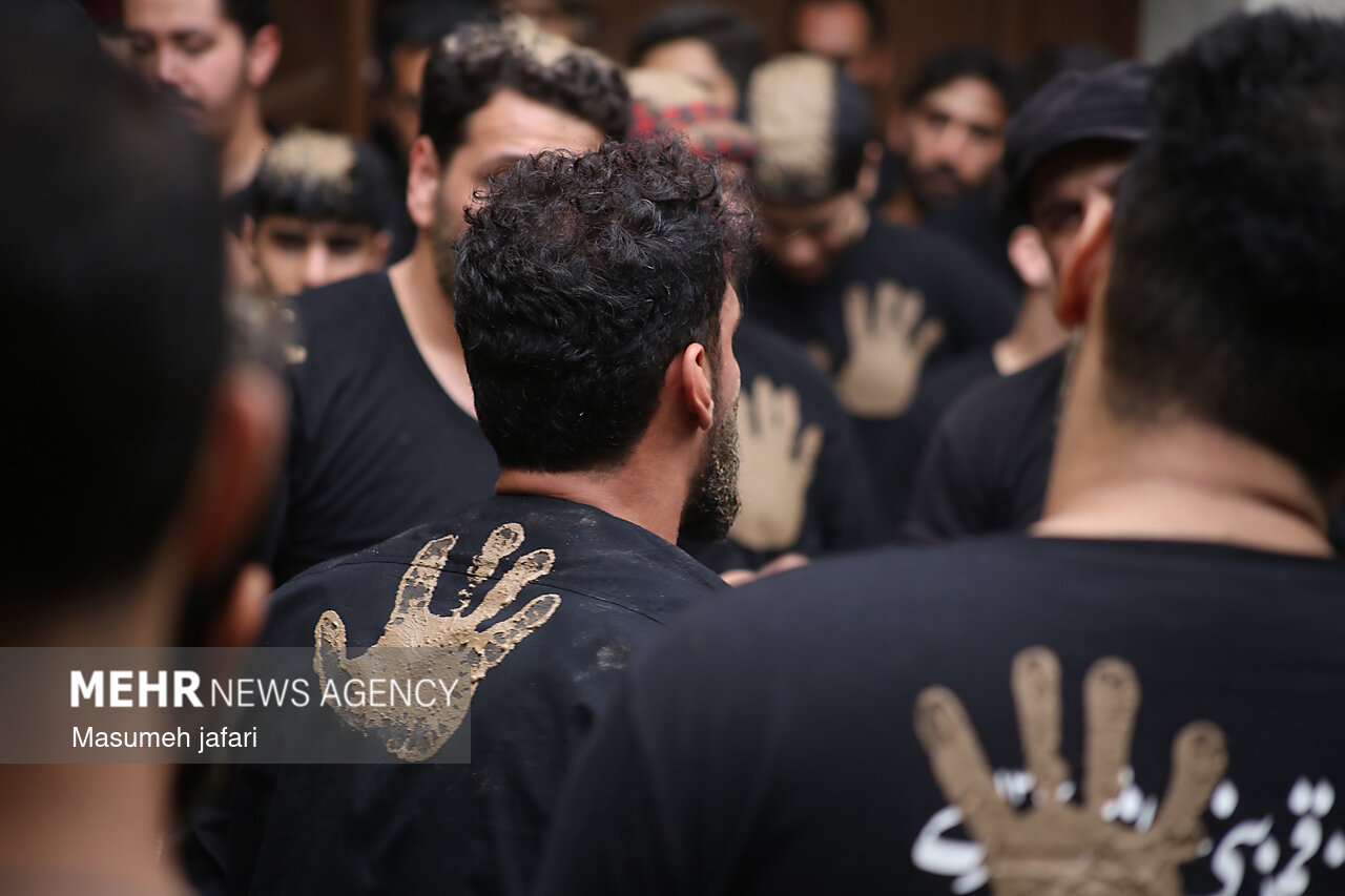 شعارهای مقاومت در شام غریبان ملارد طنین‌انداز شد