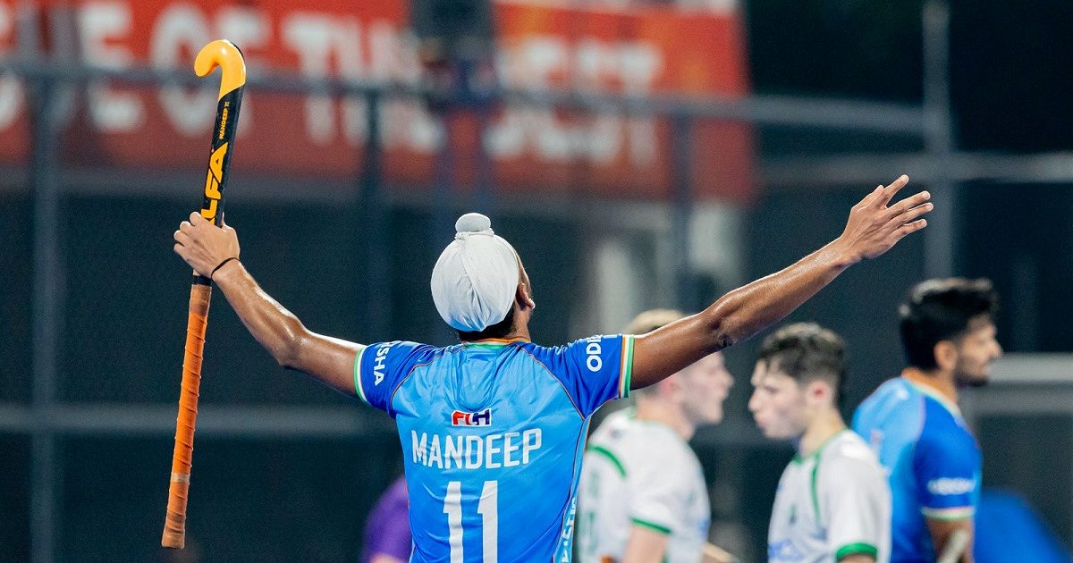 تیم هاکی مردان هند در ضربات پنالتی لیگ برتر FIH به انگلیس سقوط کرد
