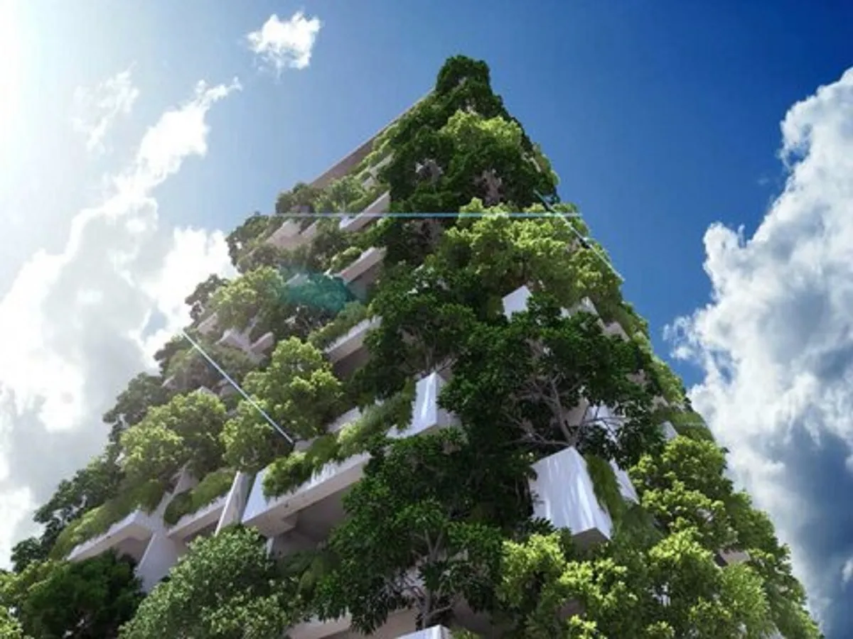 معماری فتوسنتز در خدمت هوای پاک شهرها (+عکس)