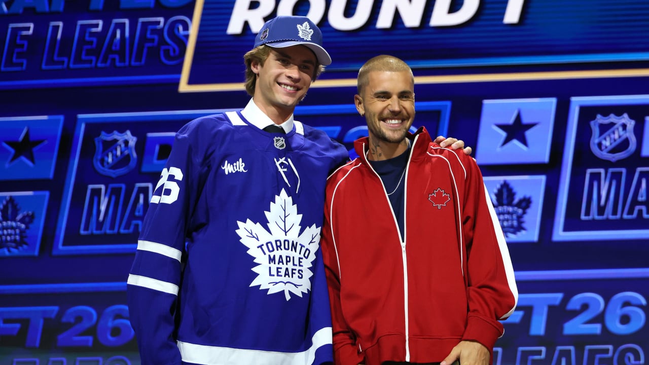 McKenna شماره 1 توسط Maple Leafs در درفت NHL 2026 را انتخاب کرد