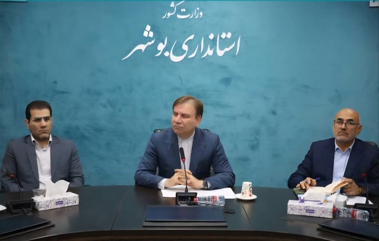 استاندار بوشهر: تامین مالی هشت پروژه اولویت‌دار در دستور کار قرار گرفت