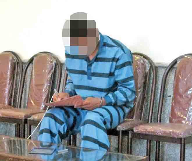 صحنه سازی قاتل پس از قتل همسر