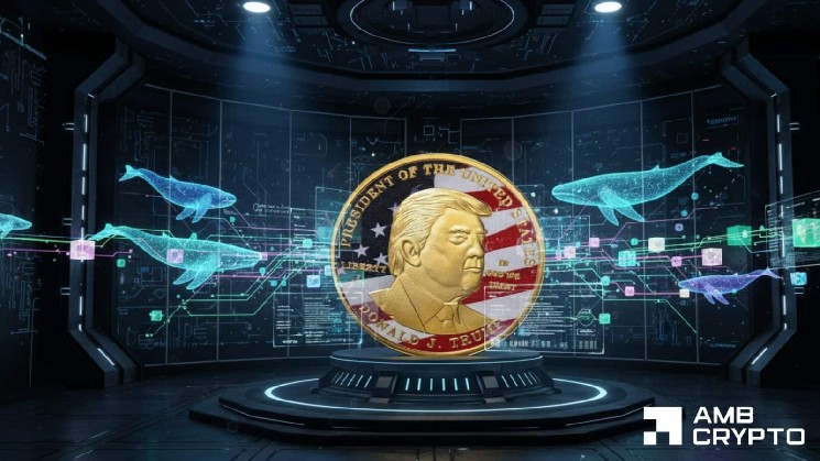 ممکوین TRUMP پس از خروج 36 میلیون دلاری بایننس جهش می کند - Rebound فقط در صورت…