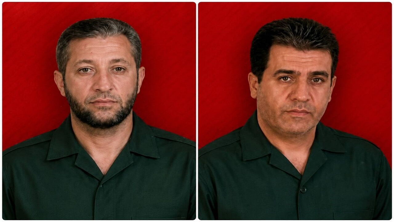 تشییع پیکر شهیدان خالد خالدینیا و برهان کریسانی در پاوه