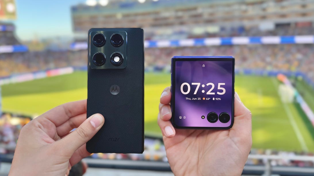 من دوربین های Motorola Razr Fold و Razr Ultra را در جام جهانی تست کردم. در اینجا برنده است