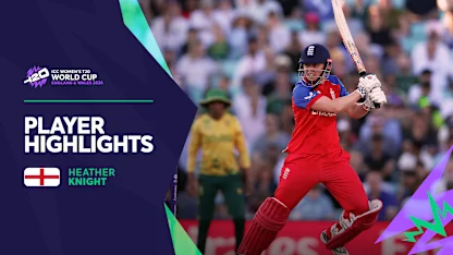 نیم قرن باکلاس هیدر نایت | نکات برجسته بازیکن | T20WC زنانه 2026