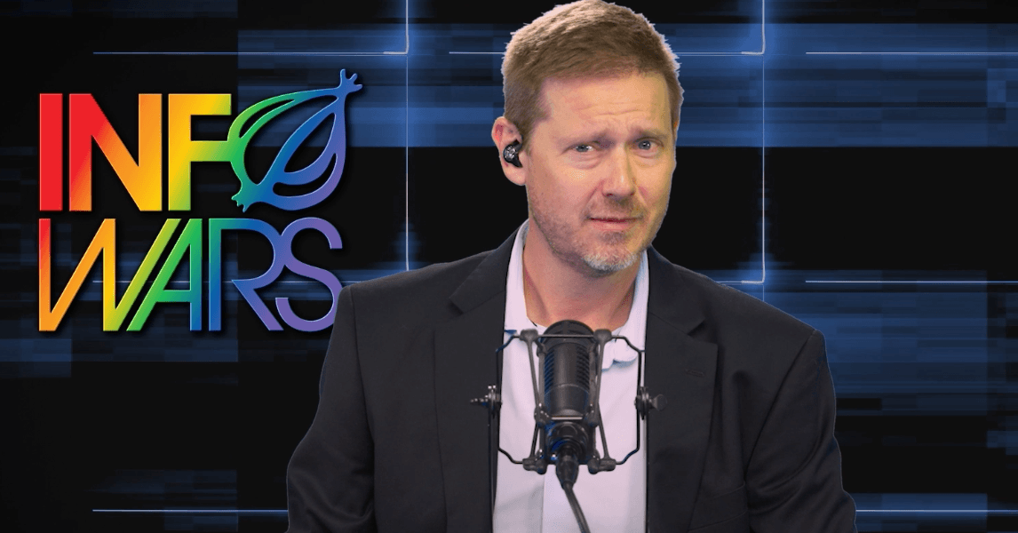 تقلید «Infowars» پیاز اینجاست. الکس جونز از آن متنفر خواهد شد