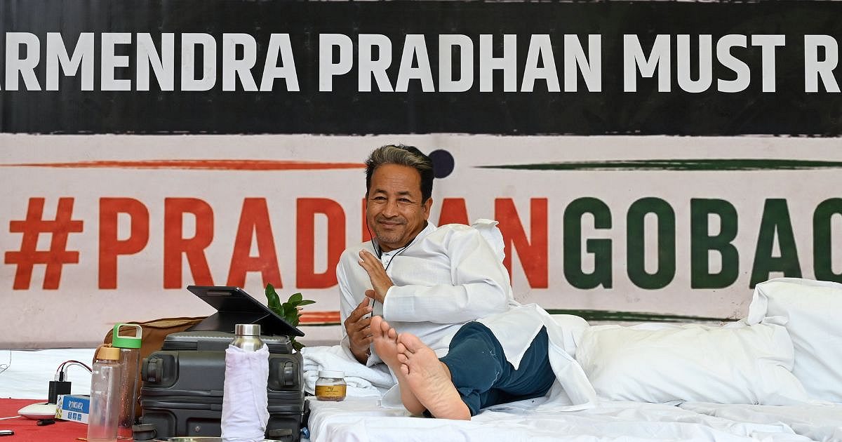 اعتصاب غذای وانگچوک وارد روز ششم شد، دیپکه خواستار روزه همبستگی شد
