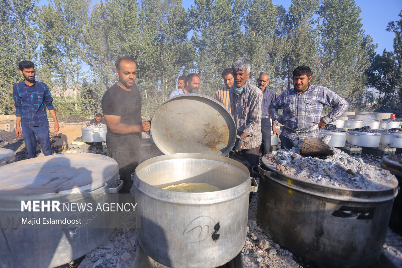 ضیافتی برای شهیدِ دلها در سمنان