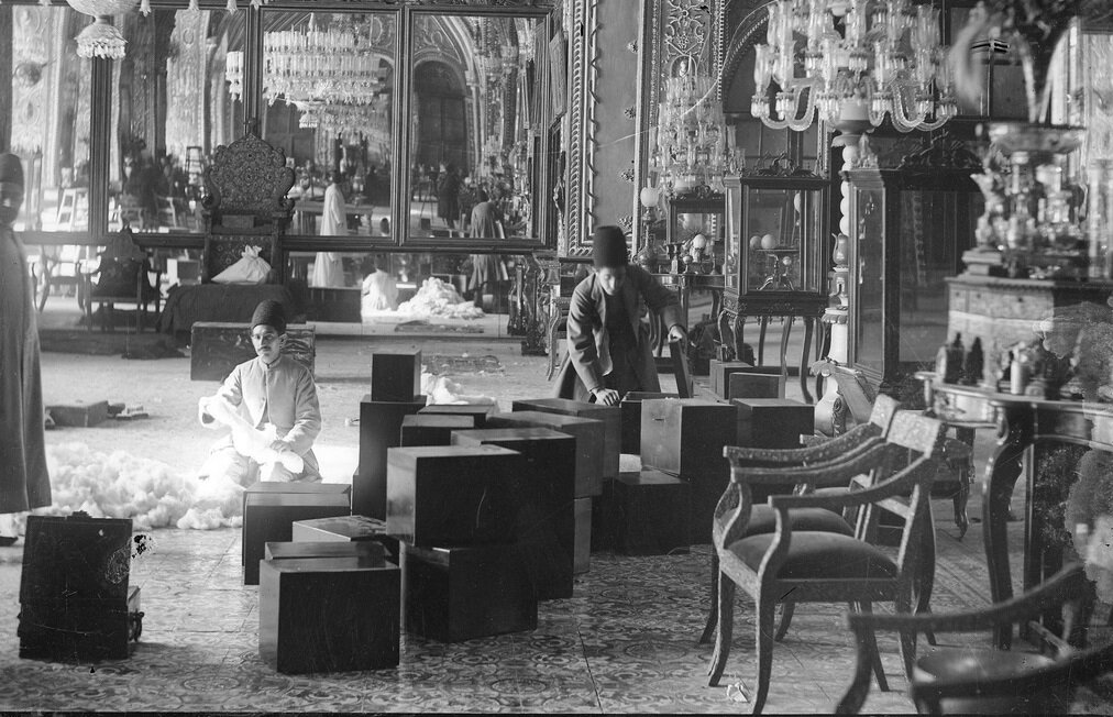 عکس/ گلخانه کاخ گلستان در زمان ناصرالدینشاه