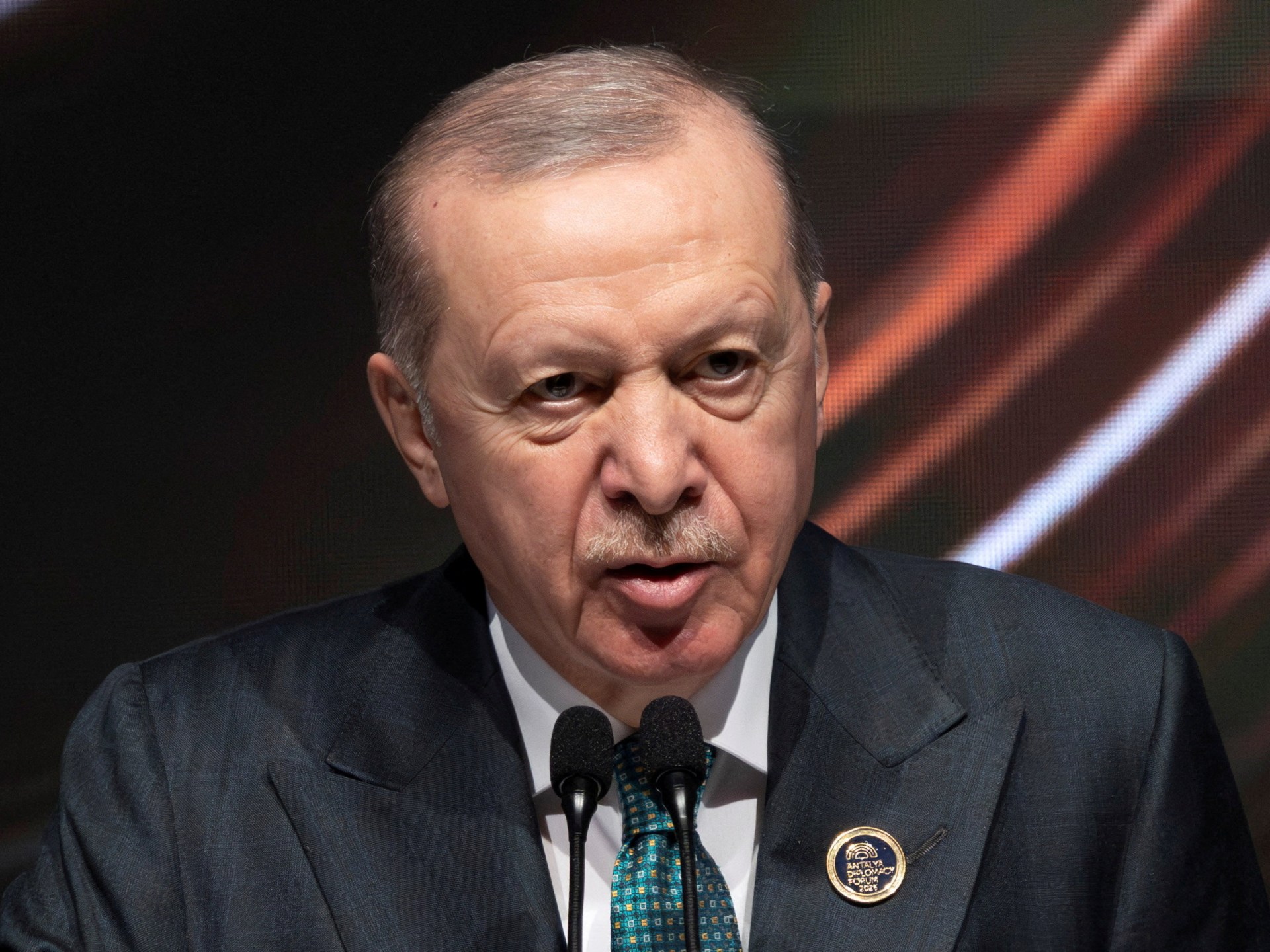 اردوغان از ترکیه می گوید اسرائیل نباید بتواند توافق ایران و آمریکا را «پویا» کند