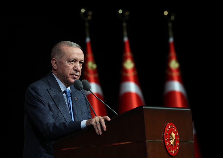 اردوغان - ترکیه علاقه مند به تامین صلح و امنیت در منطقه است
