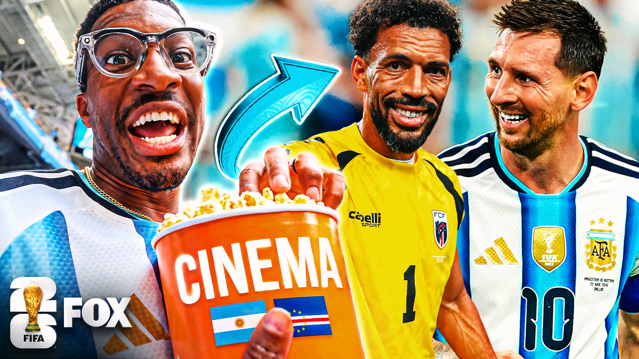 آرژانتین و کیپ ورد، جیمیس وینستون شاهد یک بازی کلاسیک جام جهانی FIFA™ بود
