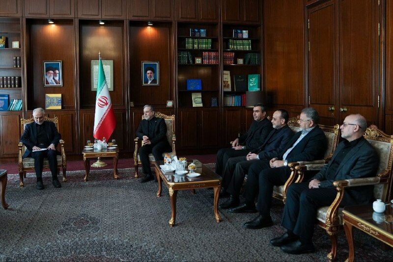 دیدار هیات نمایندگی حزب‌الله لبنان با وزیر امور خارجه