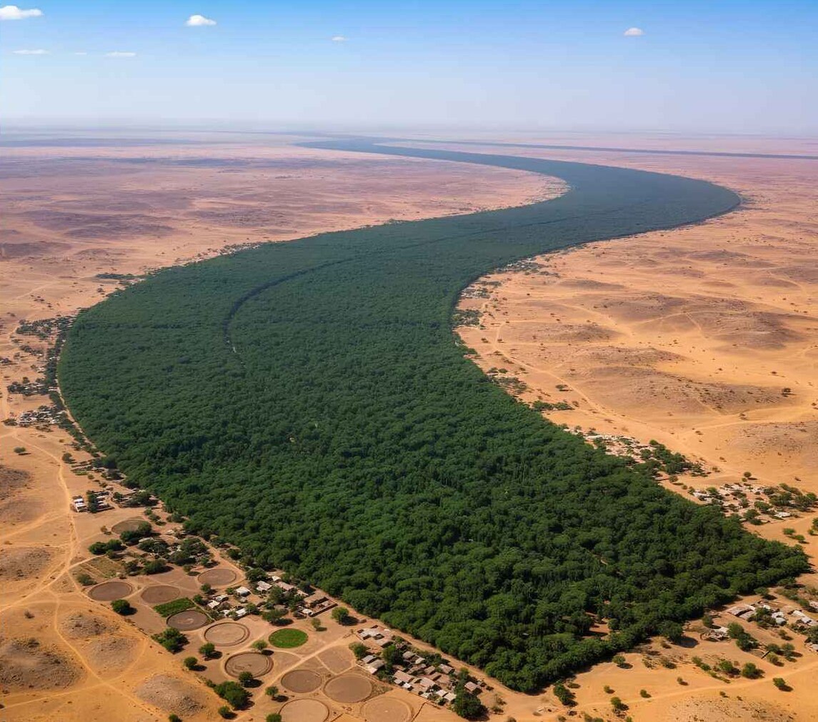 دیوار سبز ۸۰۰۰ کیلومتری آفریقا برای نجات زمین