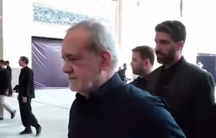 فیلم/ رئیس جمهور: قول می دهم راه امام شهید را ادامه دهم