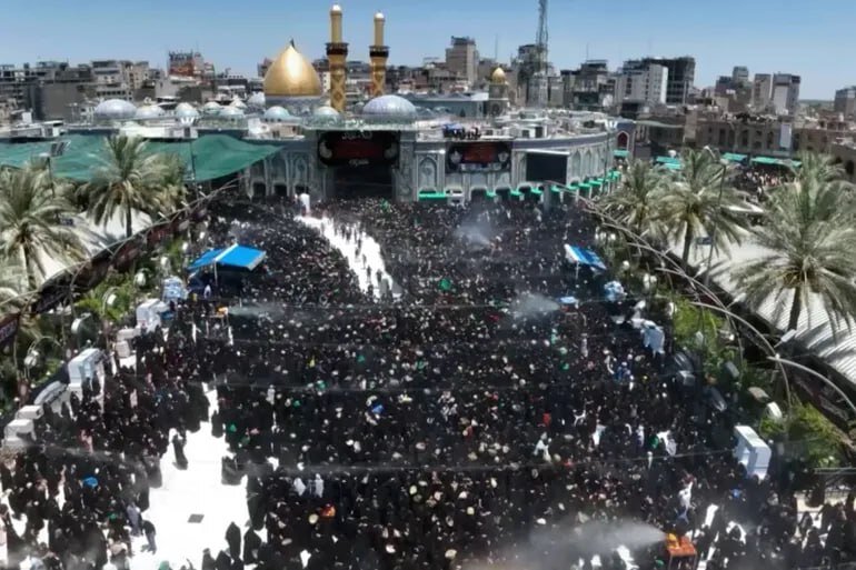 حال و هوای نجف و کربلا برای استقبال از پیکر رهبر شهید امت