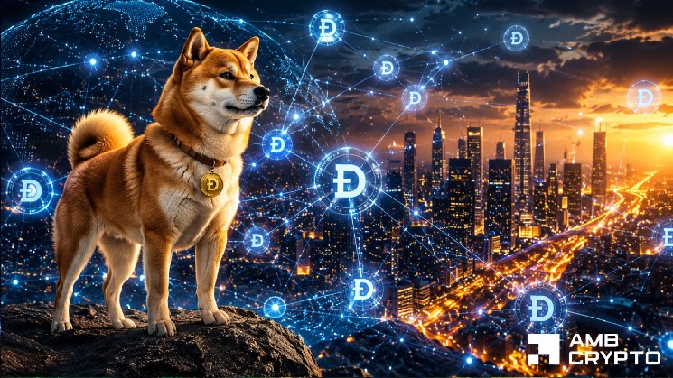 Dogecoin به 50 هزار آدرس فعال نزدیک می شود - چرا 0.082 دلار مانع بعدی DOGE است