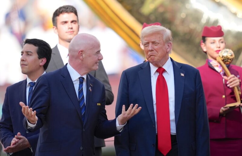 مداخله ترامپ در جام جهانی فوتبال جنجال برانگیخت