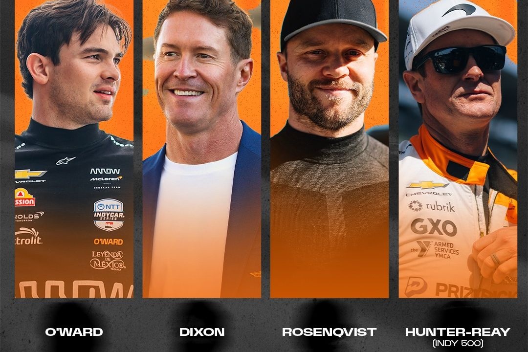 آرو مک لارن اسکات دیکسون و فلیکس روزنکویست را برای فصل 2027 IndyCar قرارداد