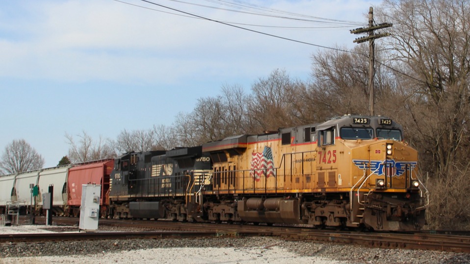 Union Pacific، Norfolk Southern دادههای ادغام بیشتری را ارائه میکنند