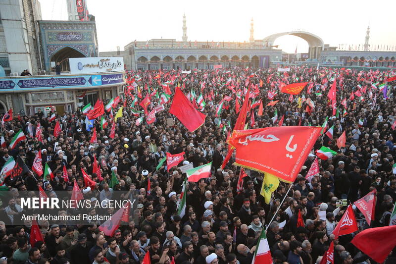 انتقام چند لایه، نتیجه تشییع میلیونی مردم