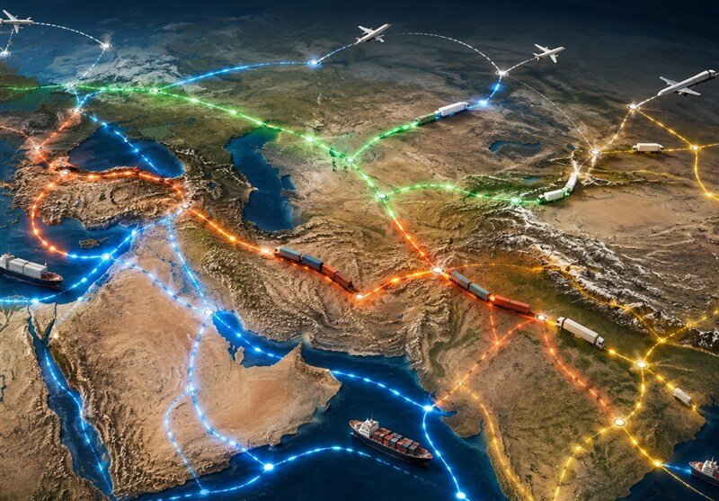 اختلالهای مقطعی در تنگه هرمز؛ رقابت کریدورها را داغ کرد | ۴ مسیر برای دور زدن هرمز + عکس