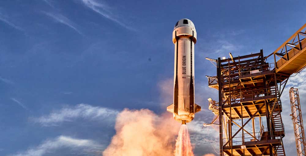 Blue Origin اولین سرمایه را جمع آوری می کند. ارزش آن کسری از SpaceX است.