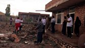 سیلاب در ۴ شهرستان آذربایجانغربی؛ هلالاحمر در آمادهباش کامل