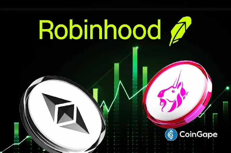 زنجیره Robinhood به رتبه دوم در Uniswap، Trails Only Ethereum تبدیل می شود