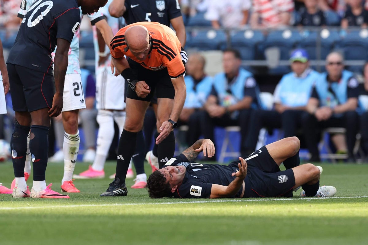کریستین پولیسیچ در از دست دادن USMNT مقابل بلژیک دچار ریزشکستگی پا شد و چند هفته از دست خواهد داد