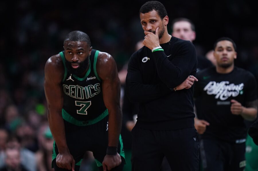 جو مازولا از سلتیکس «هنوز در حال پردازش» Jaylen Brown Trade است