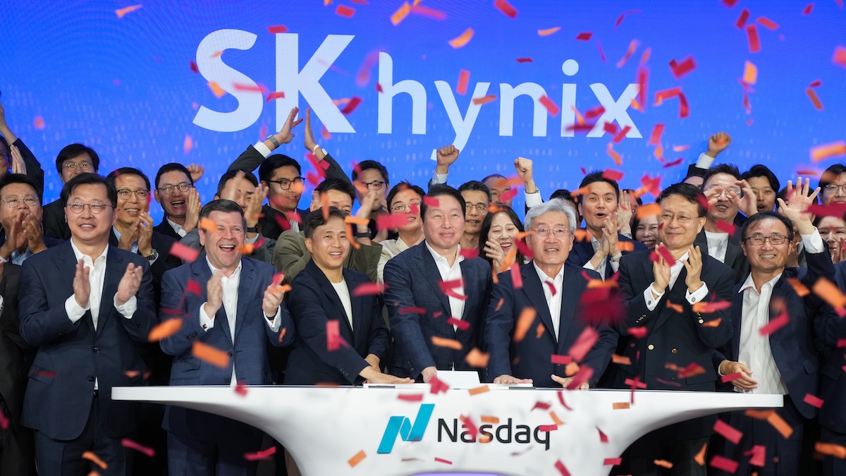 نوآوری جهانی با سرمایه جهانی روبرو می شود: SK hynix در نزدک فهرست می شود