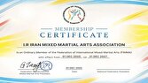 عضویت انجمن MMA ایران در فدراسیون جهانی هنرهای رزمی ترکیبی