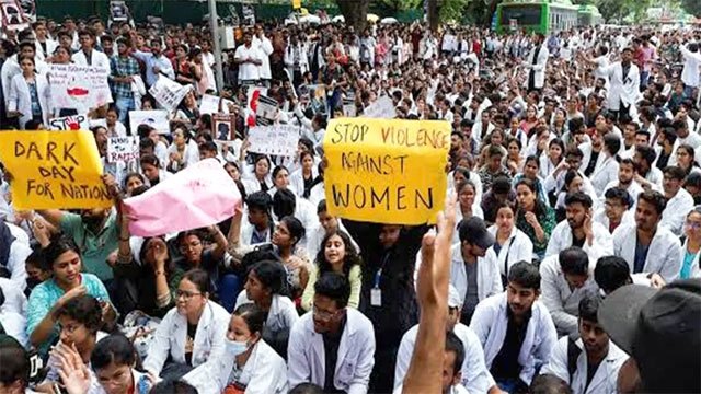 پلیس هند ده ها تن را پس از تظاهرات خشونت آمیز به تجاوز و قتل دختر 11 ساله دستگیر کرد