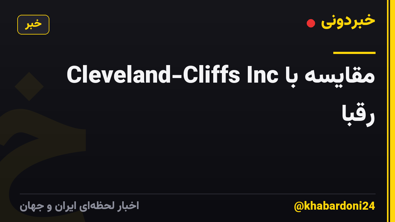 Cleveland-Cliffs Inc مقایسه با رقبا