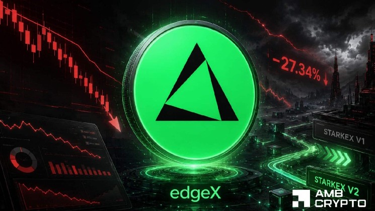 ارزیابی سقوط edgeX پس از TGE: آیا گاوهای EDGE می‌توانند از پشتیبانی 0.2950 دلاری دفاع کنند؟