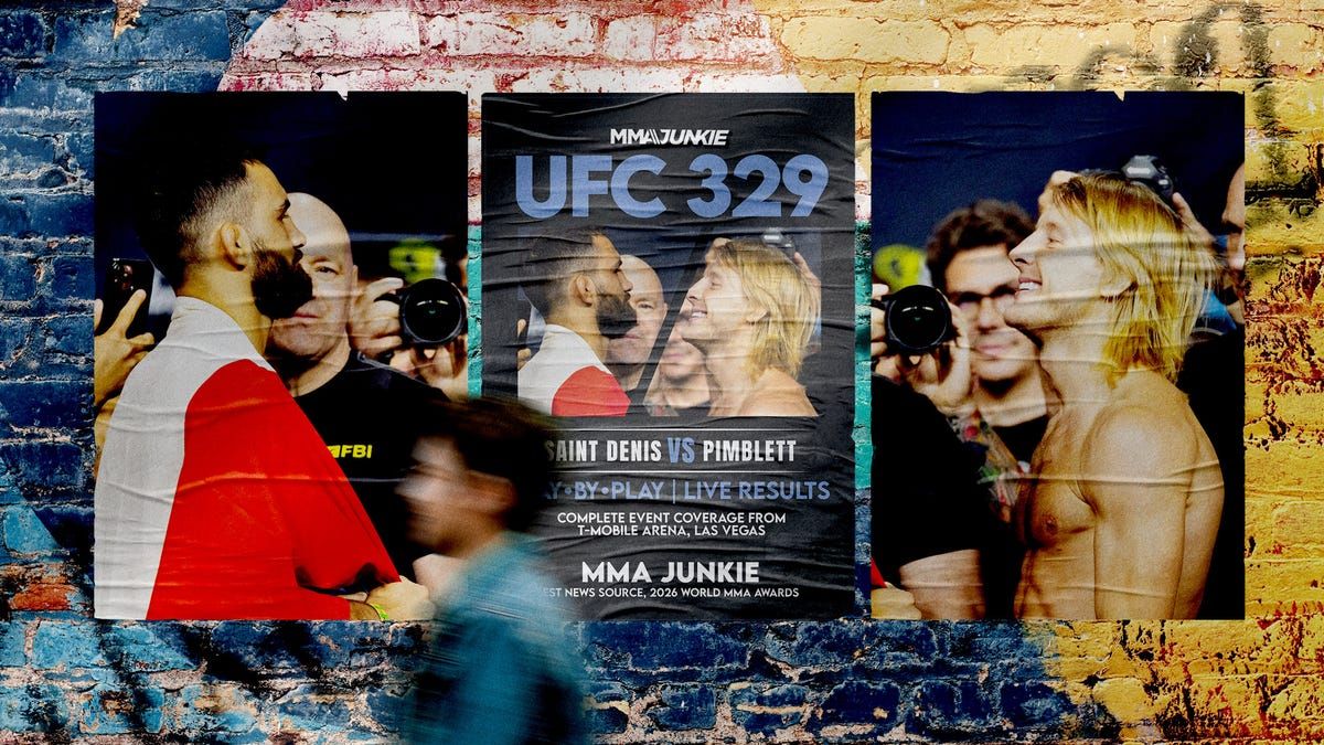 بنویت سنت دنیس و پدی پیمبلت به روز رسانی زنده، دور به دور مبارزه UFC 329
