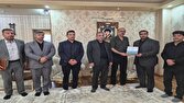 تجلیل از خانواده شهید ورزشکار ایرج آسمانی