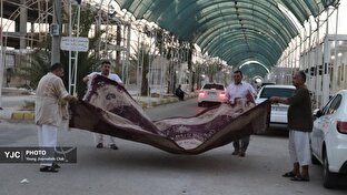 غبارروبی دل‌ها و کوچه‌ها؛ آماده‌باش عاشقان برای ضیافت بزرگ اربعین + تصاویر