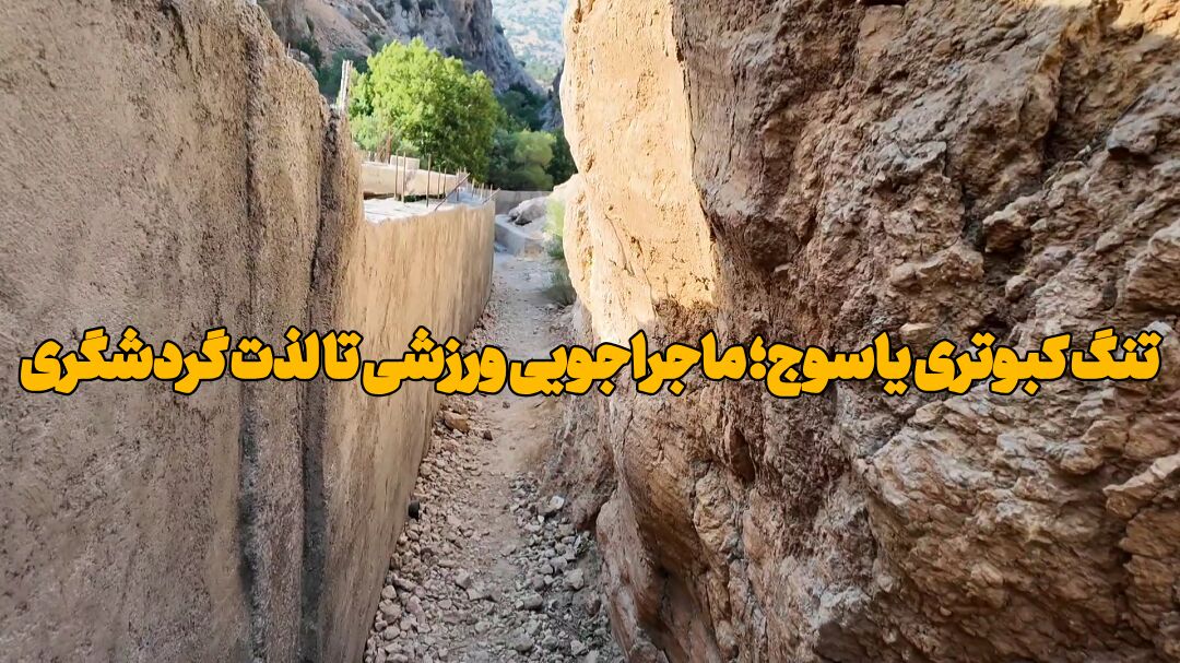 فیلم | تنگ کبوتری یاسوج؛ ماجراجویی ورزشی تا لذت گردشگری