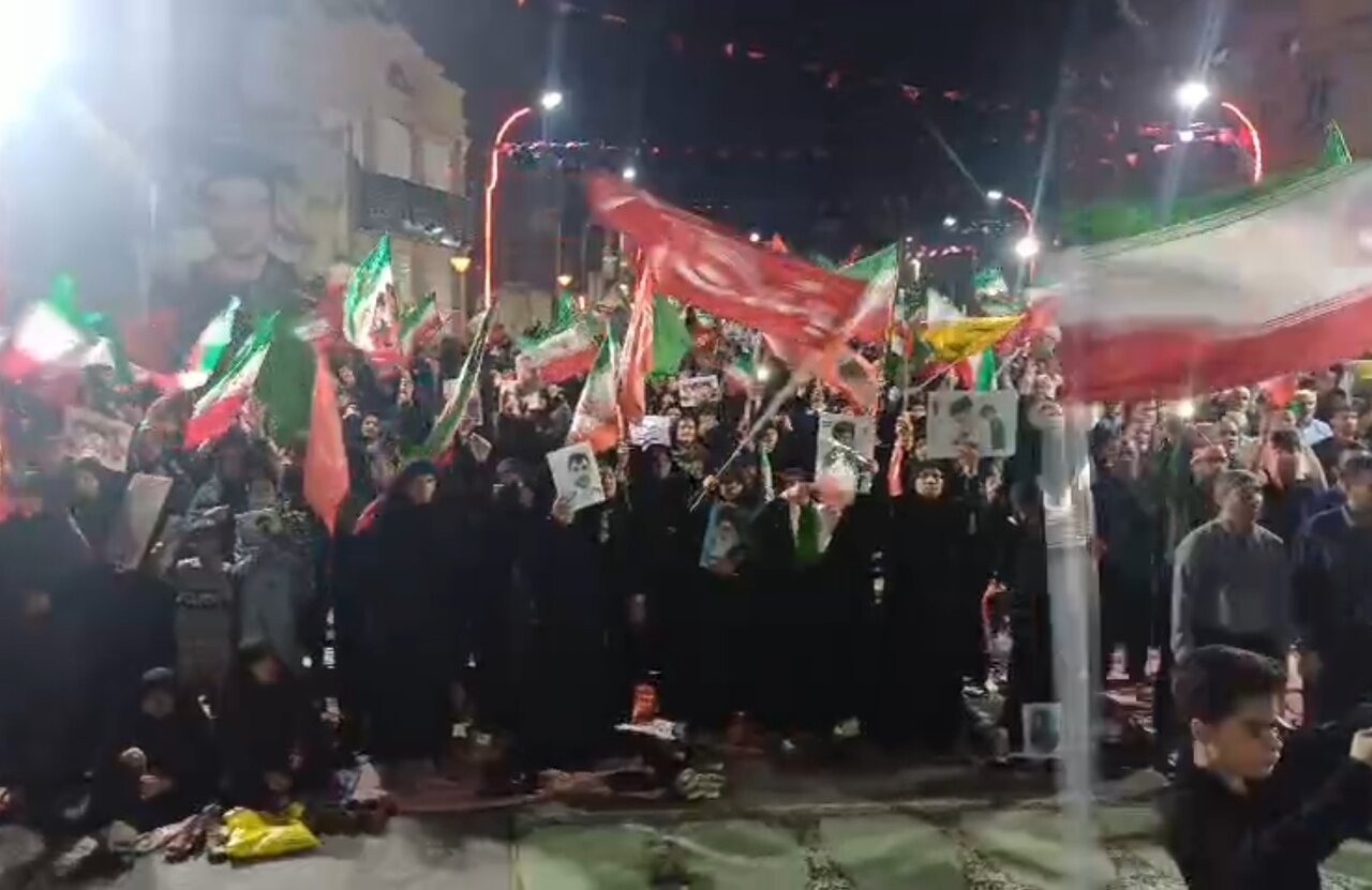 حضور حماسی خورموجیها در میدان مقاومت