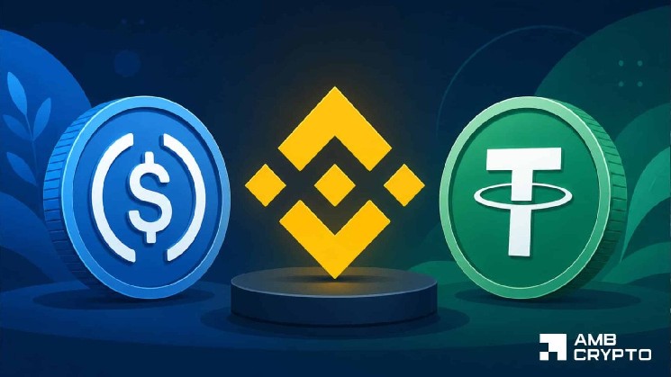 ذخایر USDC بایننس 40٪ کاهش می یابد در حالی که USDT ثابت است - در اینجا دلیل است