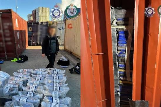 انهدام بندر سیدنی: استرالیا 534 کیلوگرم کوکائین حمل شده از تگزاس را کشف و ضبط کرد