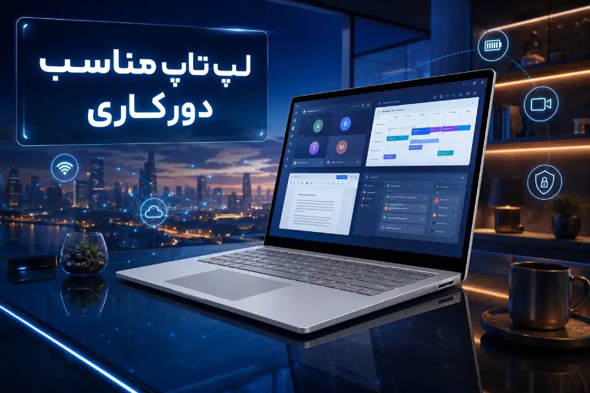 لپتاپ مناسب دورکاری چه مشخصاتی باید داشته باشد؟
