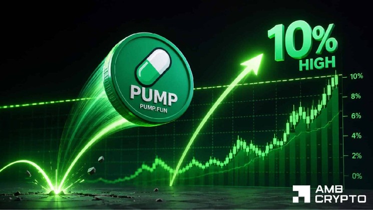 قیمت PUMP با وجود بازگشایی توکن 142 میلیون دلاری Pump.fun 10٪ افزایش می یابد - چگونه؟