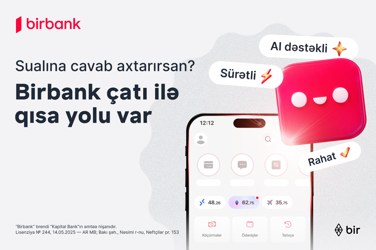 وظایف بانکی روزمره خود را با دستیار هوش مصنوعی Birbank حل کنید