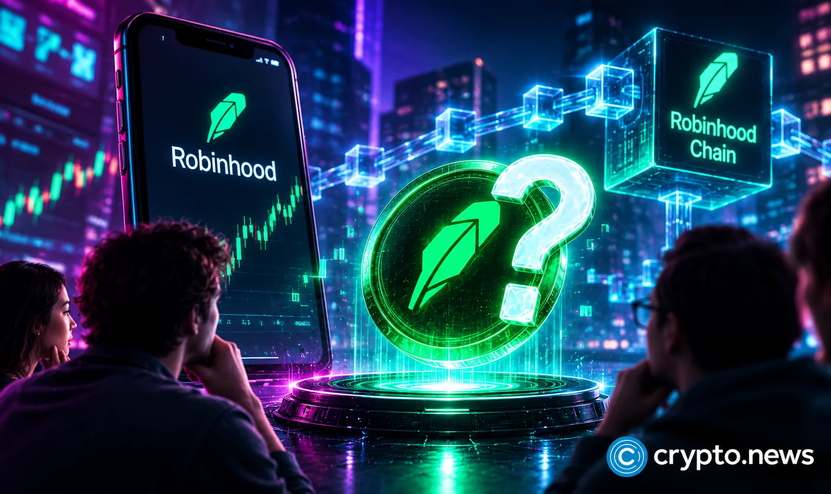 آیا توکن زنجیره ای رابینهود وجود دارد؟