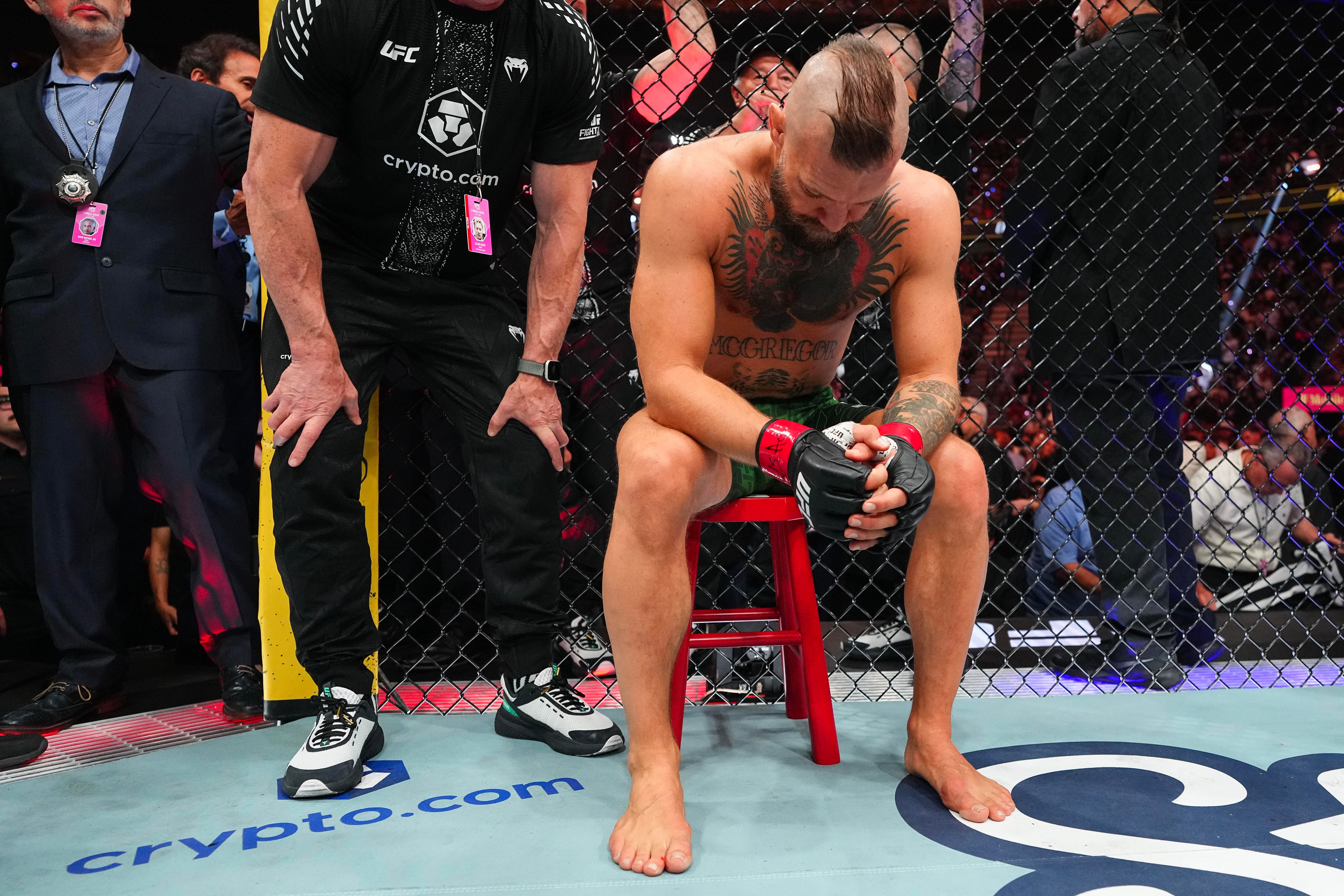 کانر مک گرگور به ادعاهای "چرند" که در بازی UFC 329 مجروح شده است، پاسخ می دهد، و فاش می کند که در مبارزه نهایی UFC چه کسی را می خواهد.